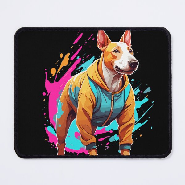 Item preview, Bull Terrier Streetwear Aesthetic Fitness Look designed and sold by LuminOrb.