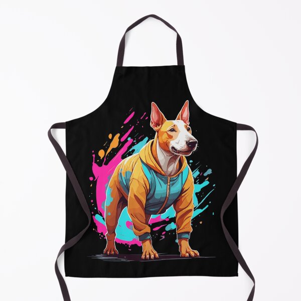 Item preview, Bull Terrier Streetwear Aesthetic Fitness Look designed and sold by LuminOrb.