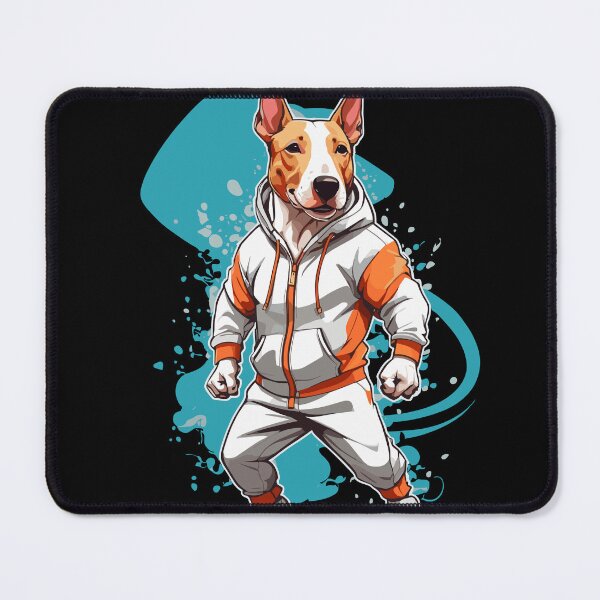 Item preview, Bull Terrier streetwear and fitness design designed and sold by LuminOrb.