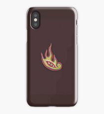 Flaming eye iPhone Case/Skin