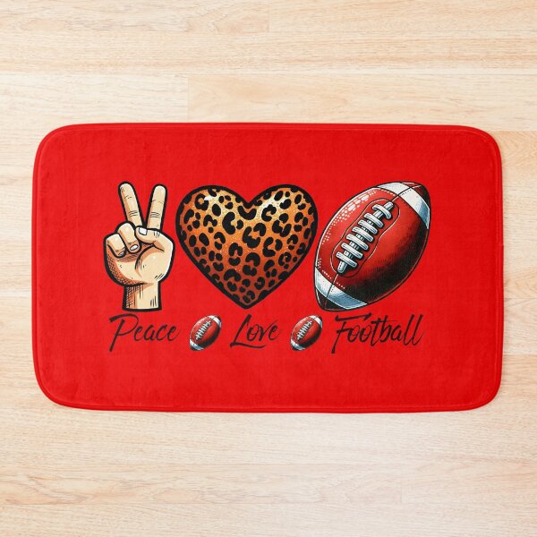 Item preview, Peace love football  designed and sold by Richie-Jeep.