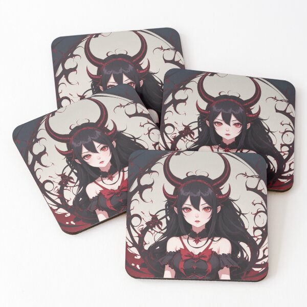 Item preview, Demon Girl 8 Anime Girl designed and sold by GothShop.