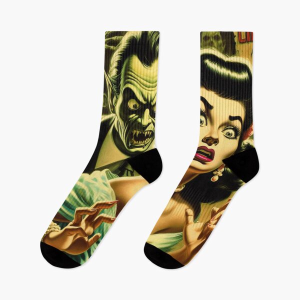 Item preview, Vintage Horror Illustration designed and sold by PulpVintage.
