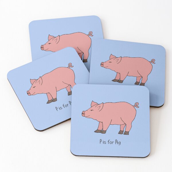 Item preview, P is for Pig designed and sold by kindredkrafters.