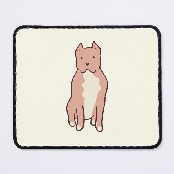 Item preview, American pitbull dog illustration designed and sold by Mayarart.