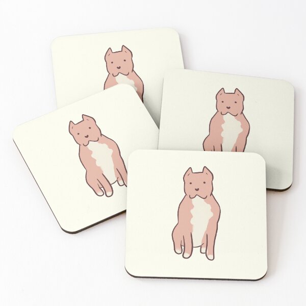 Item preview, American pitbull dog illustration  designed and sold by Mayarart.