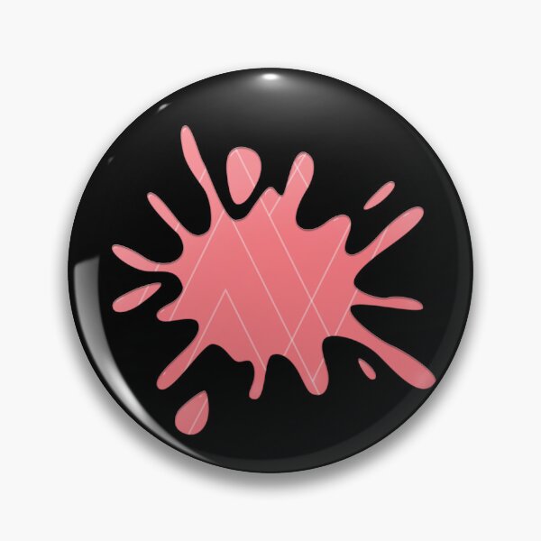 Item preview, Side Order Red Ink Splat designed and sold by galaxydaydreams.