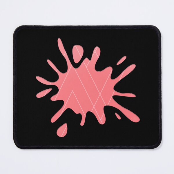 Item preview, Side Order Red Ink Splat designed and sold by galaxydaydreams.