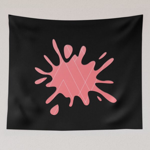Item preview, Side Order Red Ink Splat designed and sold by galaxydaydreams.