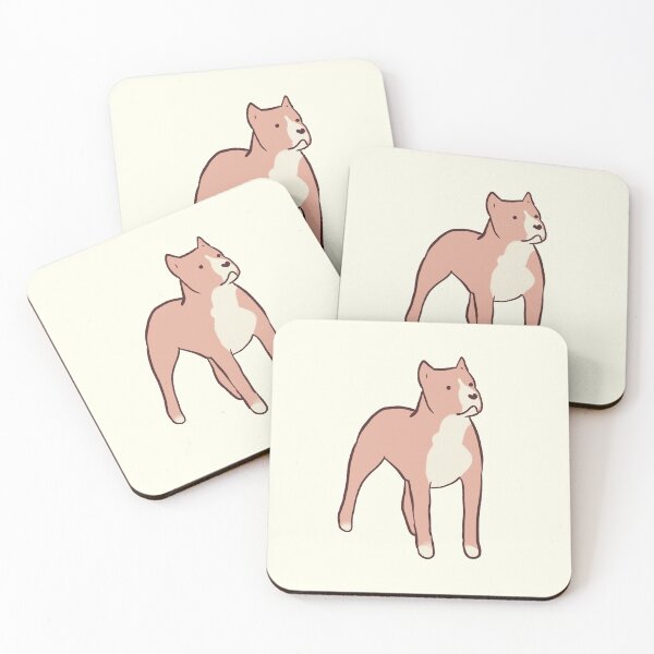 Item preview, American pitbull dog art  designed and sold by Mayarart.