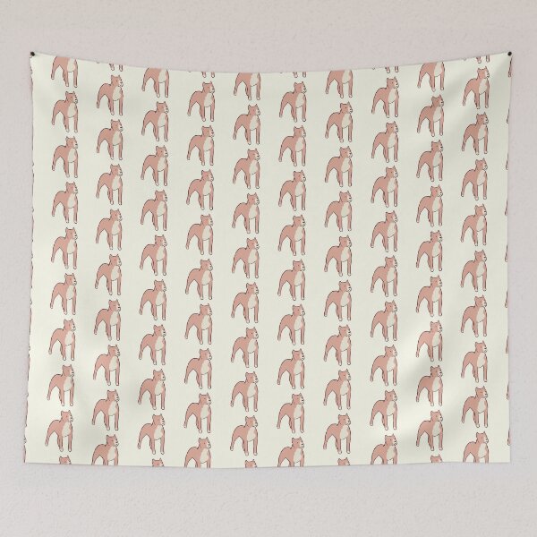 Item preview, American pitbull dog art  designed and sold by Mayarart.