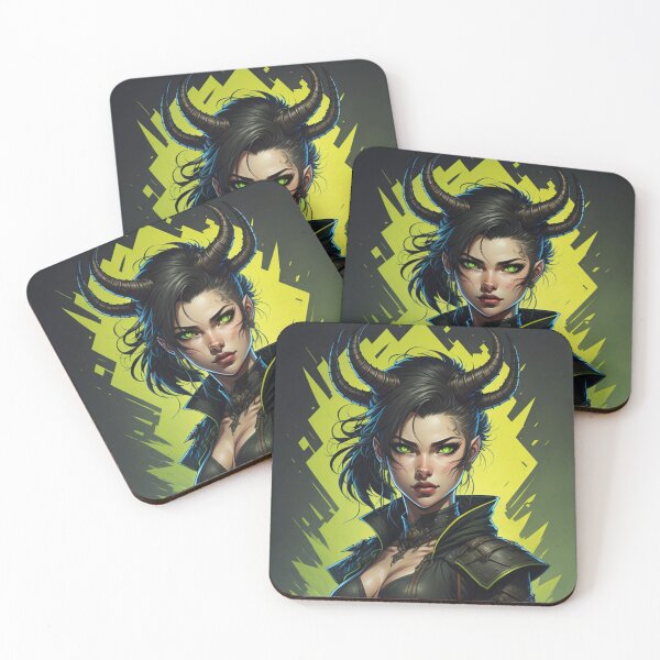 Item preview, Demon Girl 9 Artwork designed and sold by GothShop.