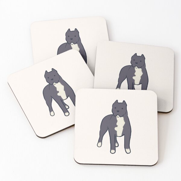 Item preview, Cartoon American pitbull dog  designed and sold by Mayarart.