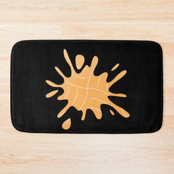 Item preview, Side Order Orange Ink Splat designed and sold by galaxydaydreams.