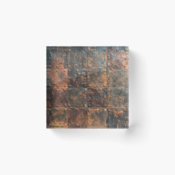 Item preview,  Steampunk Rustic Copper Rivets Weathered Industrial Grunge Metal designed and sold by GrinGalore.