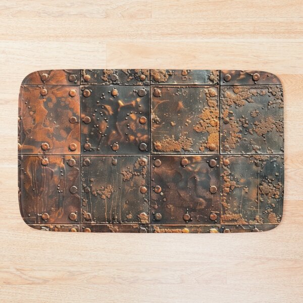 Item preview,  Steampunk Rustic Copper Rivets Weathered Industrial Grunge Metal designed and sold by GrinGalore.