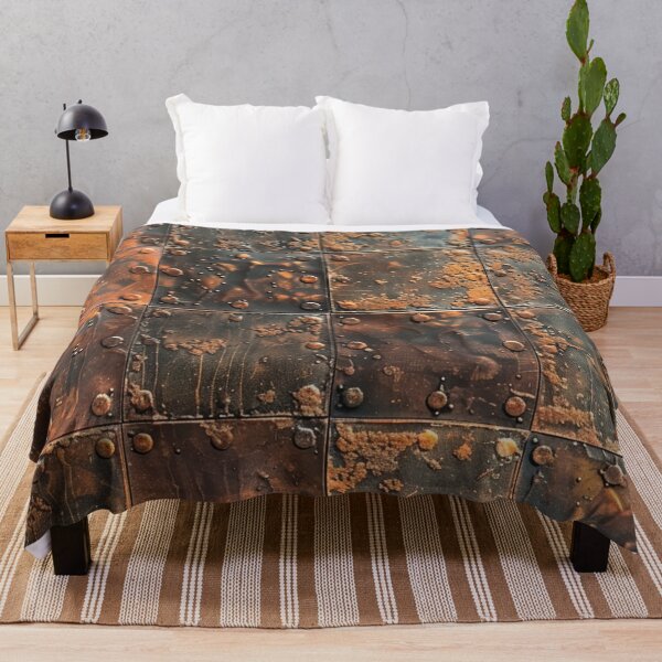 Item preview,  Steampunk Rustic Copper Rivets Weathered Industrial Grunge Metal designed and sold by GrinGalore.