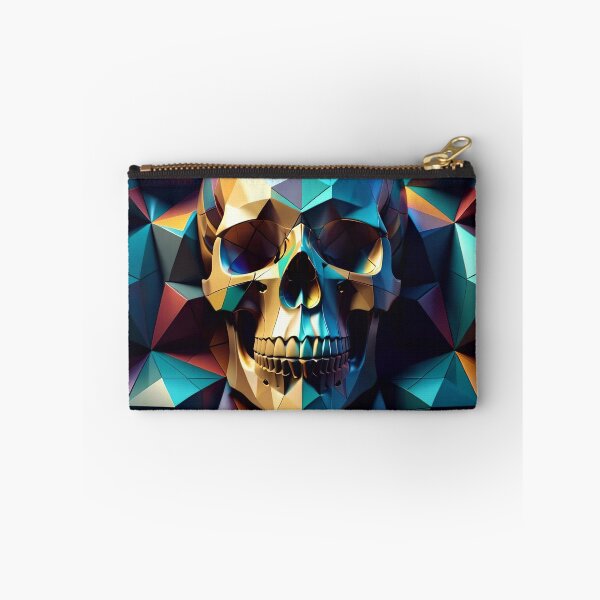 Item preview, Cool Geometric Skull Art Pattern designed and sold by TheArtOfPat.