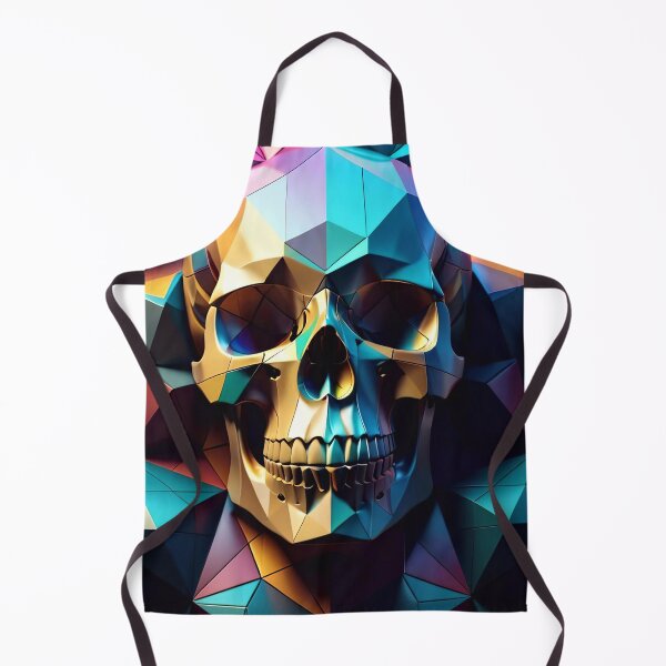 Item preview, Cool Geometric Skull Art Pattern designed and sold by TheArtOfPat.