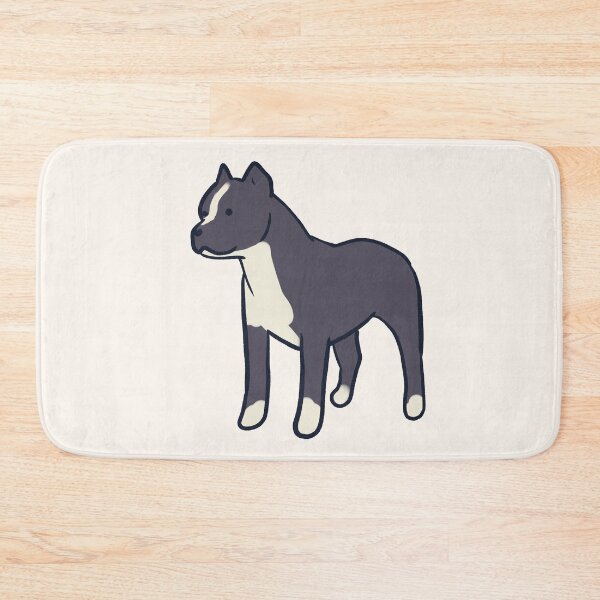 Item preview, Cute American pitbull dog drawing  designed and sold by Mayarart.