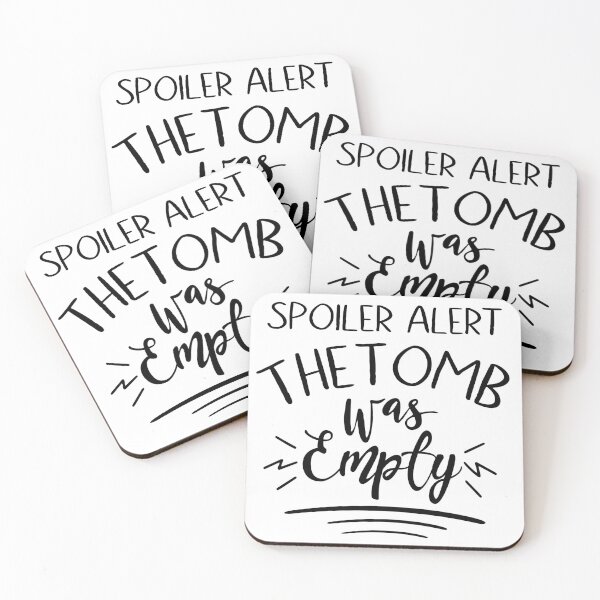 Item preview, Spoiler Alert The Tomb Was Empty,Easter inspirational Qoutes,Christian Easter Quote for Women, Christian Girl, Christian Women designed and sold by mattlee20.
