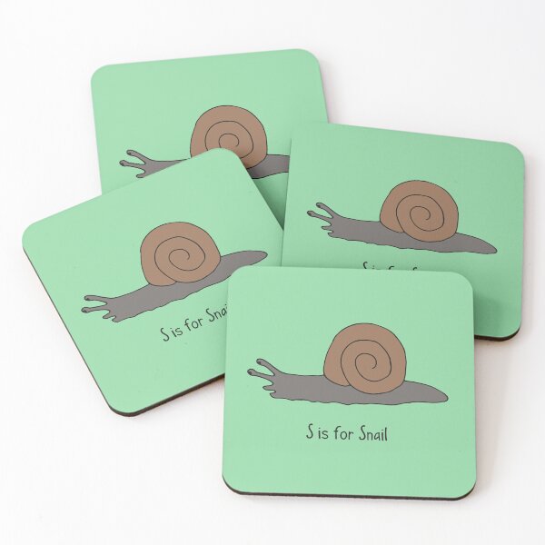 Item preview, S is for Snail designed and sold by kindredkrafters.