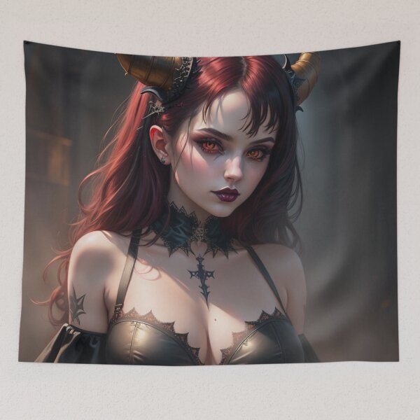 Item preview, Chica Demonio 12 Fantasía Oscura designed and sold by GothShop.
