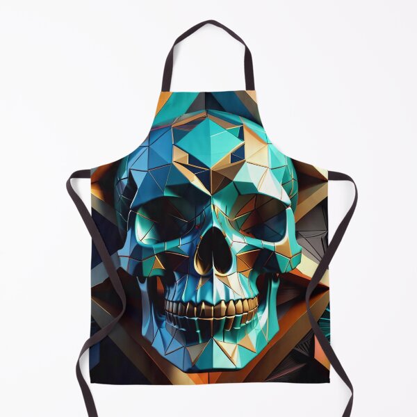Item preview, Cool Geometric Skull Art Pattern designed and sold by TheArtOfPat.