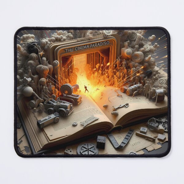 Item preview, Cinema Paradiso in a book designed and sold by Vibranta Studio.
