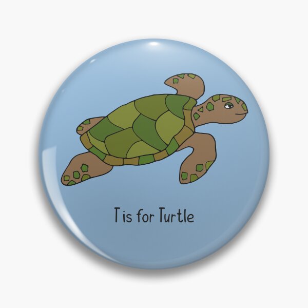 Item preview, T is for Turtle designed and sold by kindredkrafters.