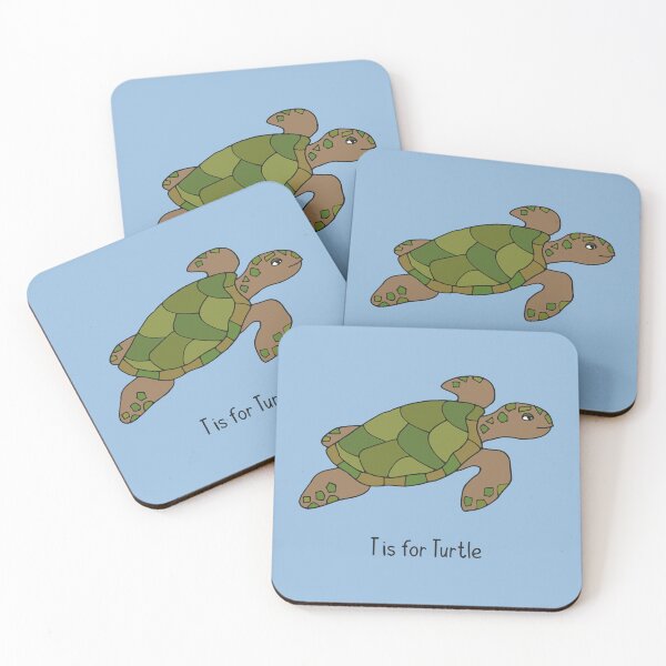 Item preview, T is for Turtle designed and sold by kindredkrafters.