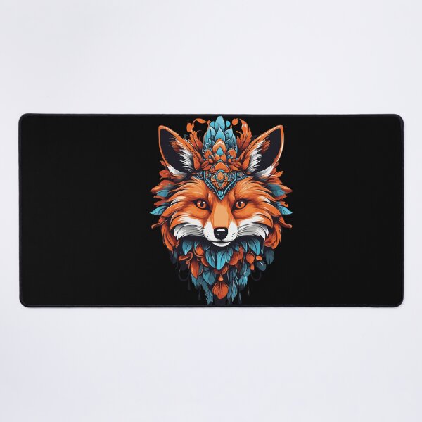 Item preview, Fox Spiritual Mandala Dream Catcher Design designed and sold by LuminOrb.