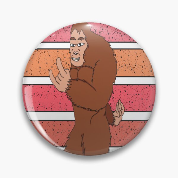 Item preview, friendly bigfoot designed and sold by MilimArt.