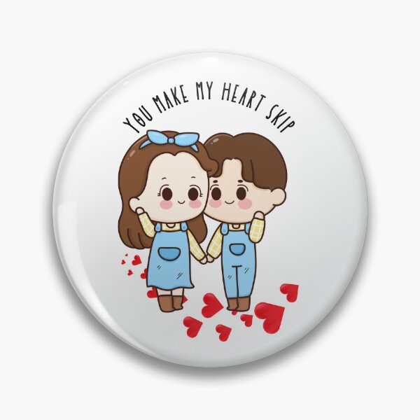 Item preview, You make my heart skip - Pibubear designed and sold by DunuStore.