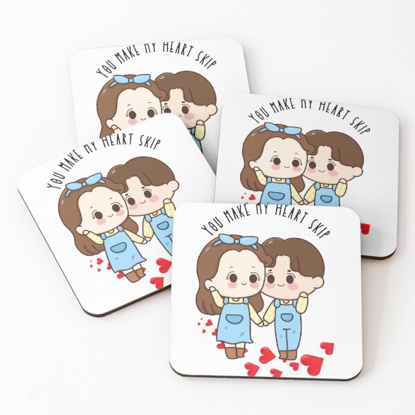 Item preview, You make my heart skip - Pibubear designed and sold by DunuStore.