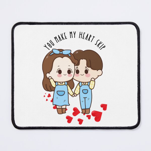 Item preview, You make my heart skip - Pibubear designed and sold by DunuStore.