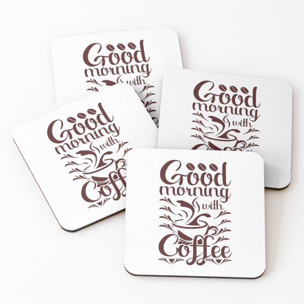 Item preview, Good morning with coffee designed and sold by ShopMaxiDesigns.