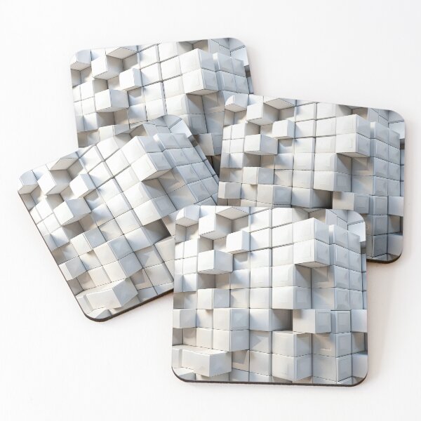 Item preview, 3D Abstract Geometric Cube Structure designed and sold by Rostislav Bouda.