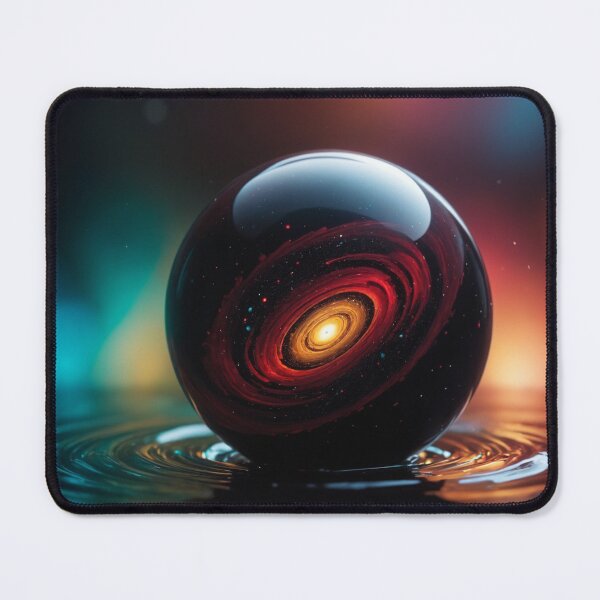 Item preview, A beautiful orb floating on a swirling vortex of beautiful black thick glutinous liquid designed and sold by Giuseppe Cammino.