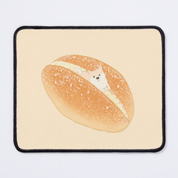 Item preview, Coconut cream bun dessert with shiba inu designed and sold by ShibaInuArt.