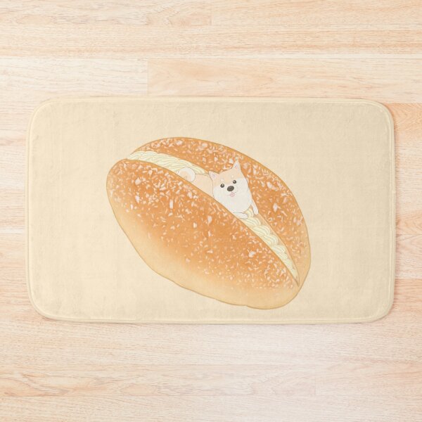 Item preview, Coconut cream bun dessert with shiba inu designed and sold by ShibaInuArt.