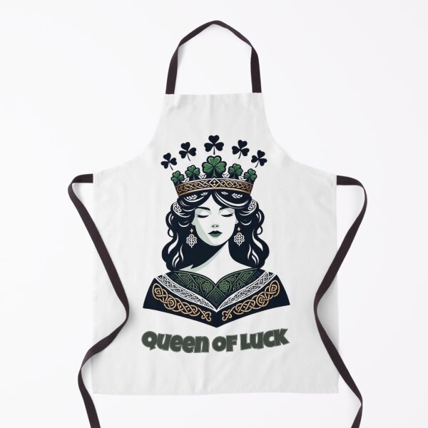 Item preview, Queen of luck: St. Patrick's Day and International Women's Day design combination designed and sold by Ayman Toumarti.