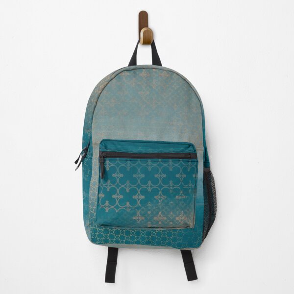 Item preview, Painted Dream Mist with gold on turquoise designed and sold by NoaaDesign.
