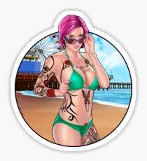 XGTA Anna Bell Peaks © XERACX Sticker