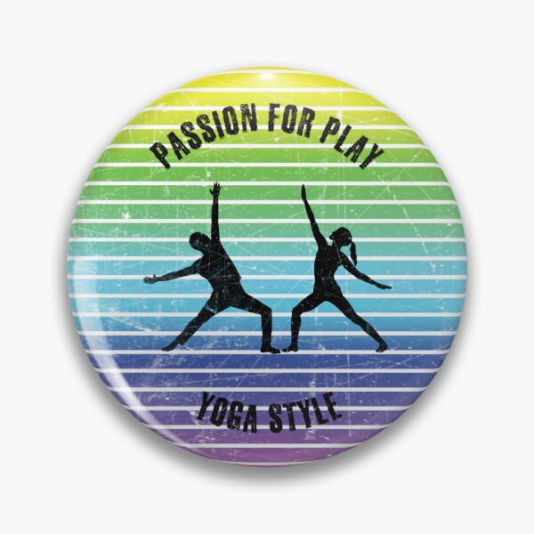 Item preview, Black silhouettes of a woman and a man practicing yoga designed and sold by HarridanCreates.