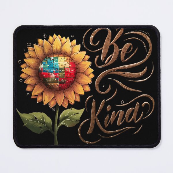 Item preview, Be Kind Sunflower Autism Awareness Puzzle designed and sold by najega911.