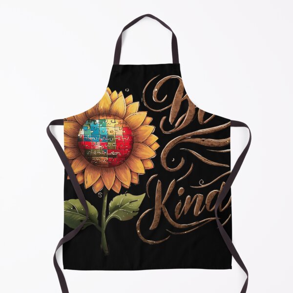 Item preview, Be Kind Sunflower Autism Awareness Puzzle designed and sold by najega911.