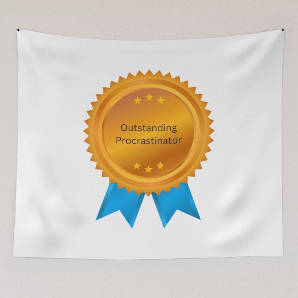 Item preview, Outstanding Procrastinator designed and sold by Hi-kari.