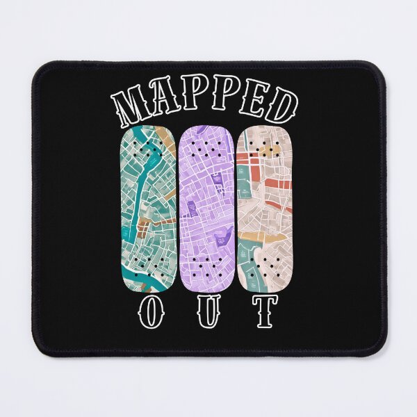 Item preview, Mapped Out The City Map designed and sold by MyEpicSquare.