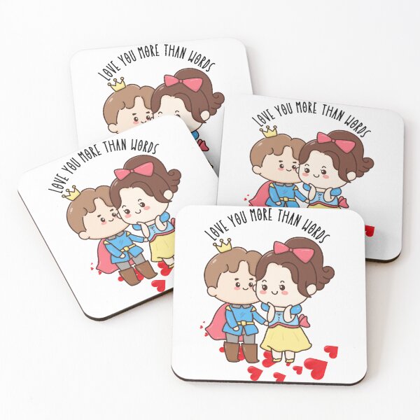 Item preview, Love you more than words - Pibubear designed and sold by DunuStore.